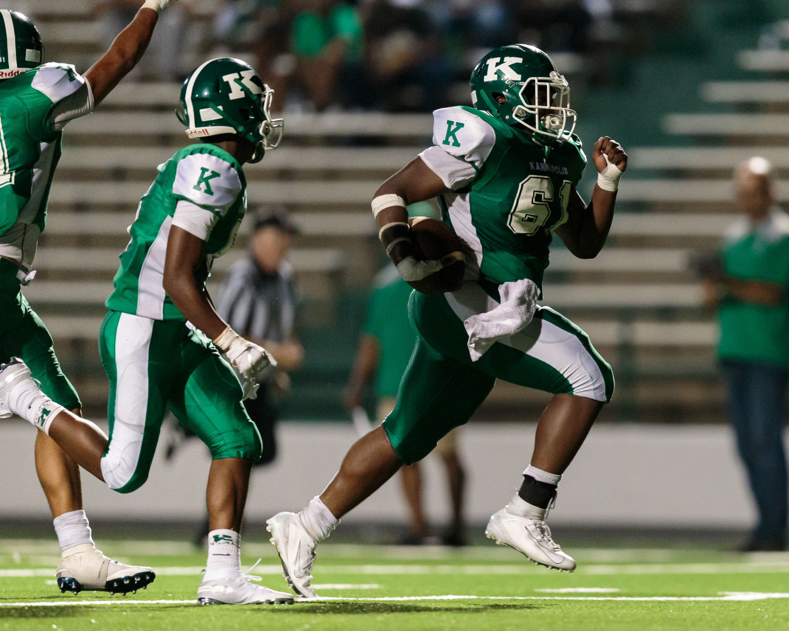 The A.L. Brown Wonders host the Gastonia Ashbrook Greenwave on a brand new field in their season opener.